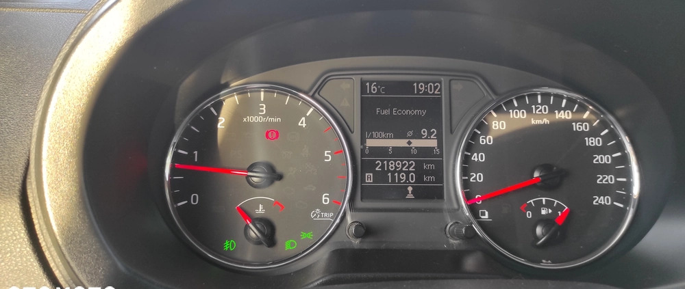 Nissan X-Trail cena 44400 przebieg: 219000, rok produkcji 2013 z Chojnice małe 667